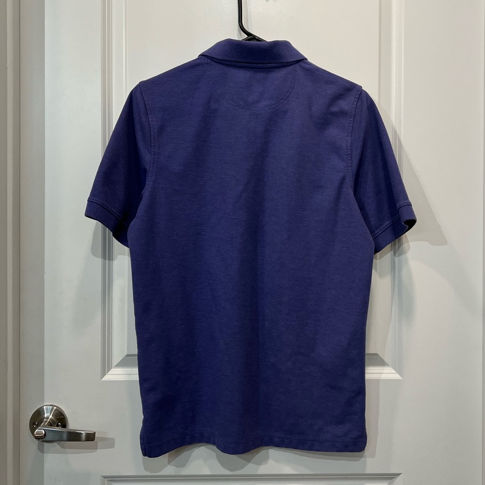 Croft & Barrow Easy Care Cotton/Poly Blend Classic Polo Shirt, Purple - Picture 5 of 8